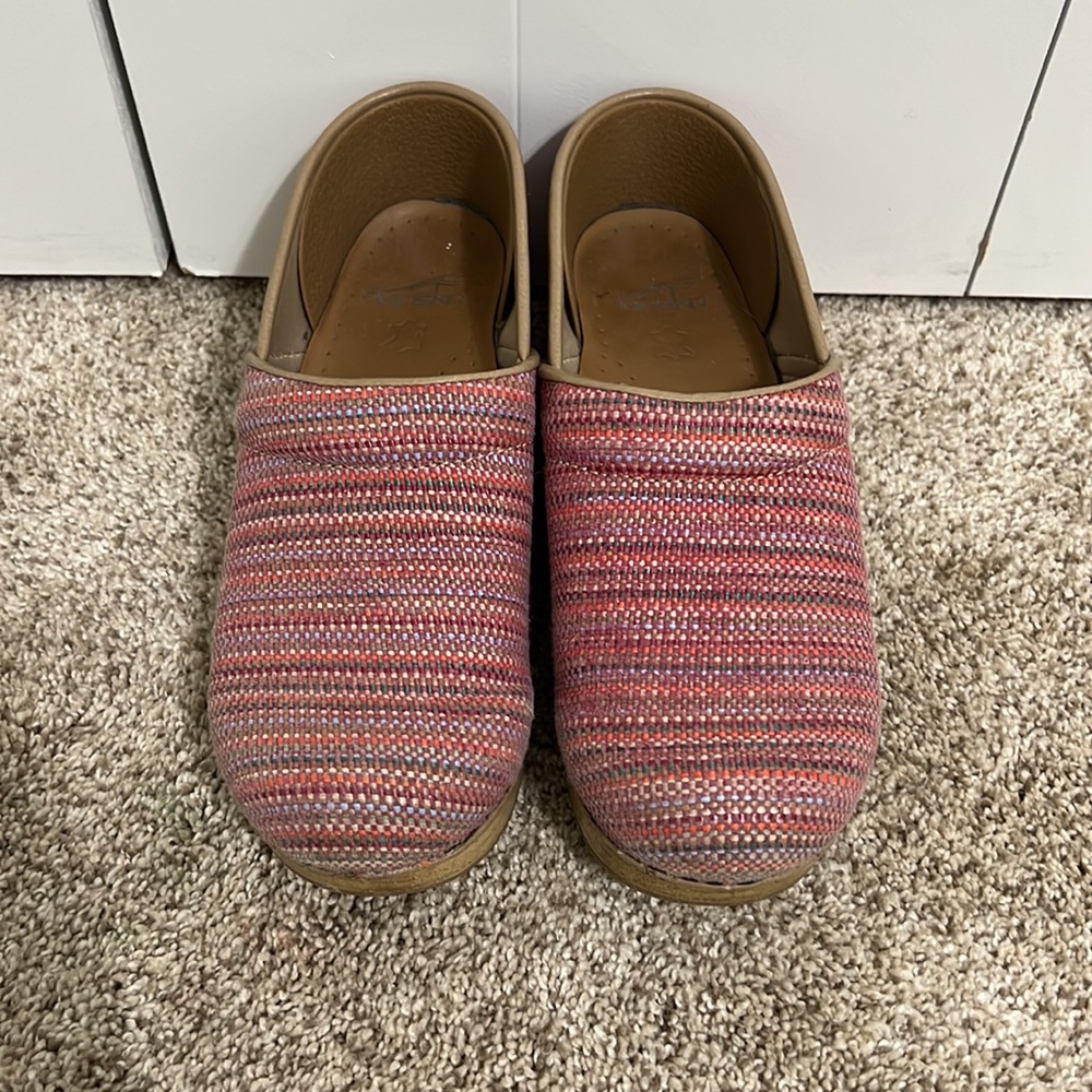 Dansko Multicolored Clogs Size 38 - image 2